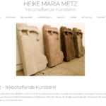 Relaunch der Website von Heike Metz I freischaffende Künstlerin