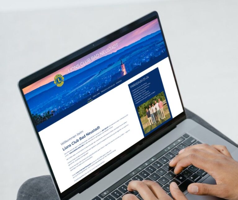 Neue Website für den Lions Club Bad Neustadt – Hier wird Engagement groß geschrieben!